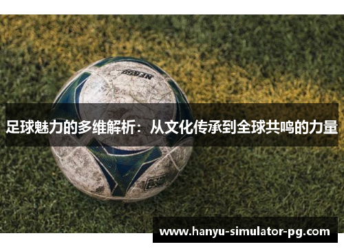 足球魅力的多维解析：从文化传承到全球共鸣的力量