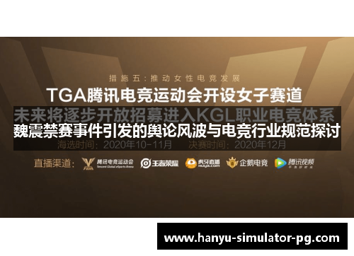 魏震禁赛事件引发的舆论风波与电竞行业规范探讨