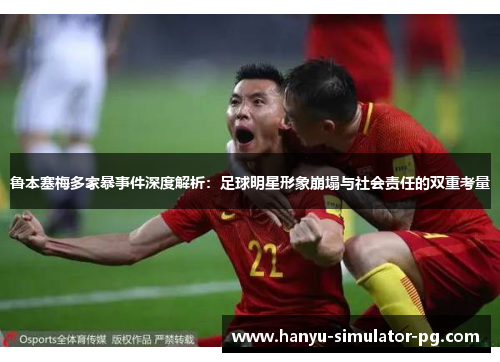 鲁本塞梅多家暴事件深度解析：足球明星形象崩塌与社会责任的双重考量